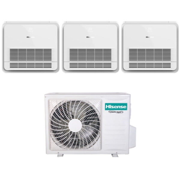 Hisense 3AMW72U4RFA Triple-split Console Airconditioner 12000+12000+12000