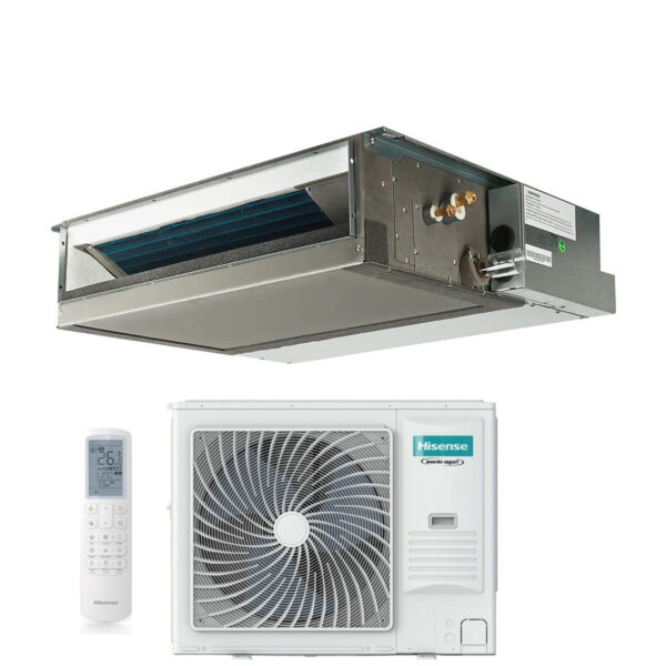 Hisense AUD175UX4REH8 Kanaalairconditioner 60000 Btu (3-fase, R-32)