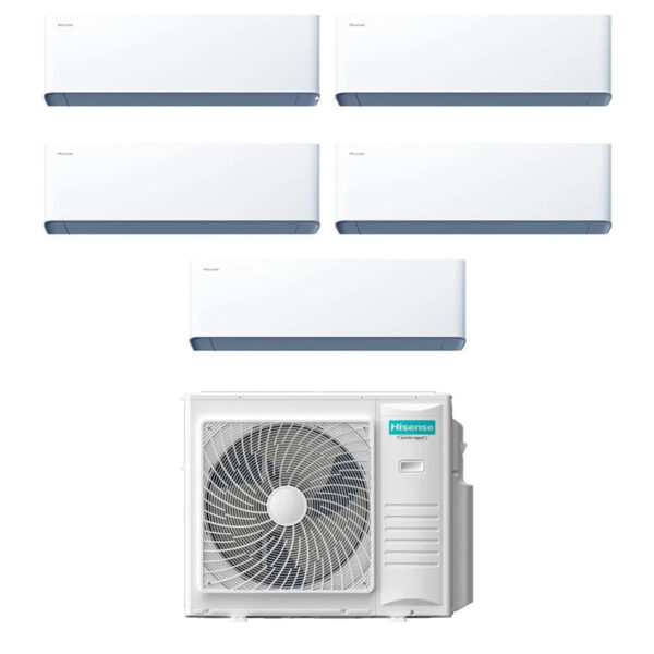 Hisense UNI HB penta-split airconditioner 5x 9000 BTU (5AMW105U4RQC)