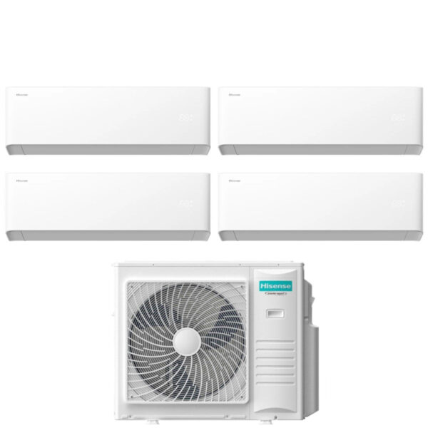 Hisense UNI HB quad-split airconditioner 4x 12000 BTU