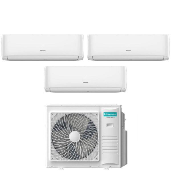 Hisense Hi-Comfort tri-split airconditioner 9000+12000+12000 BTU