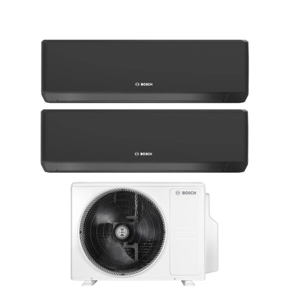 Bosch Climate 7000i Black Airconditioner dual-split 9+9 (CL5000M 41/2 E, R-32)