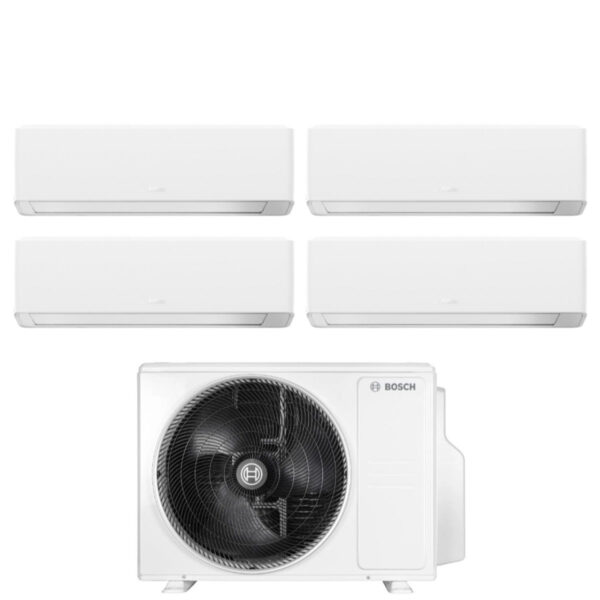 Bosch Climate 7000i White quad-split airconditioner 7+7+12+12
