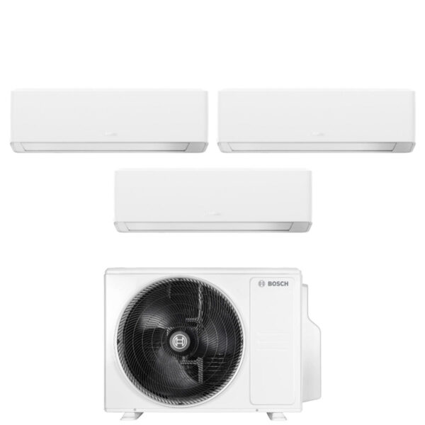 Bosch Climate 7000i White Airconditioner multisplit 3×7000 BTU met CL5000M 62/3 E