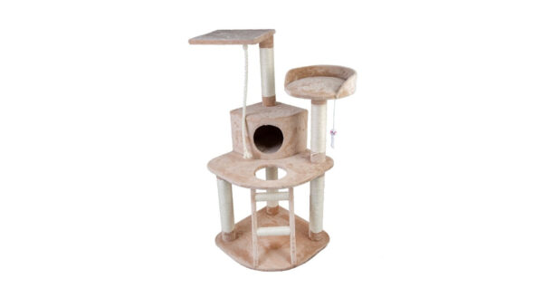 Le Stelle Krabpaal kasteel beige 120x55x55 cm