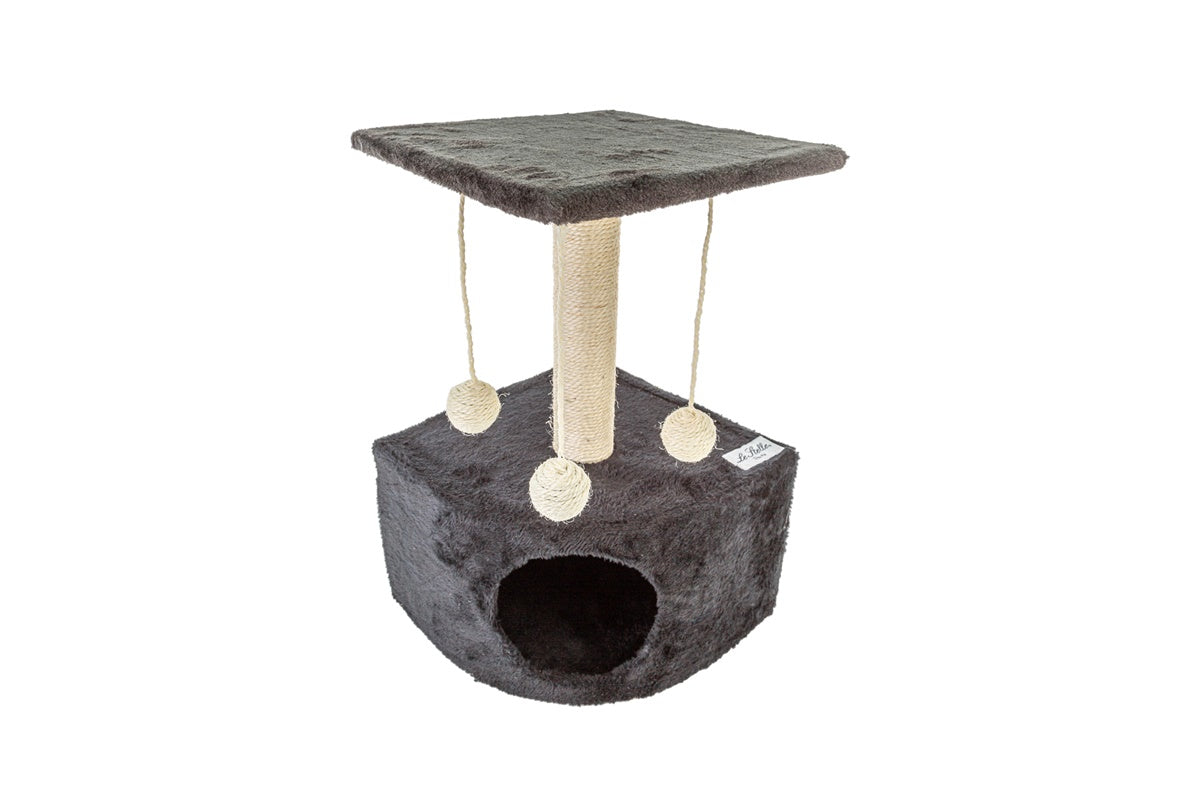 immagine-1-le-stelle-tiragraffi-per-gatti-grigio-rivestimento-peluche-con-palle-e-palo-bianchi-34x42xh-51cm-8024299800242-ean-8024299800242-jpg