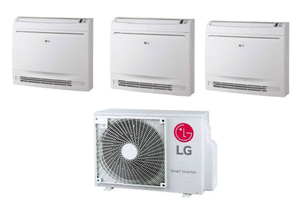 LG MU3R21.U23 console airconditioner triple-split 9000+12000+12000 BTU