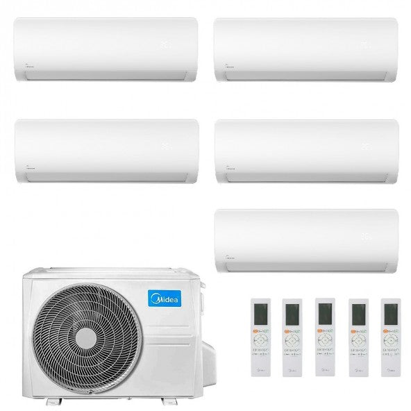 Midea Xtreme Pro Green penta-split Airconditioner 2x9000+3x12000 BTU (M5OE-42)