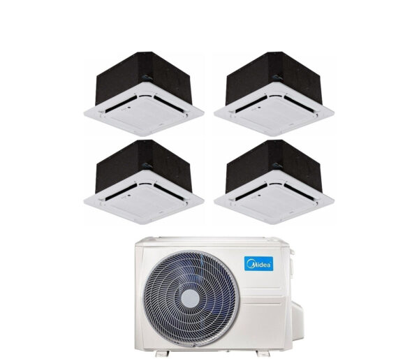 Midea M4O-36FN8-Q cassette airconditioner quad-split 12+12+12+12