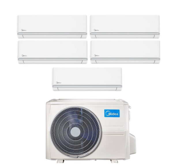 Midea Elegance pentasplit airconditioner 9+9+12+12+12 (R-32)