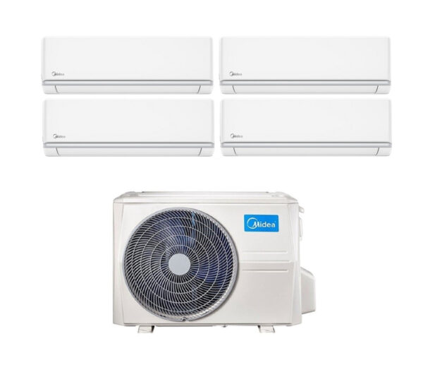 Midea Elegance M4O-36FN8-Q quad-split airconditioner 9+12+12+18 (R-32)