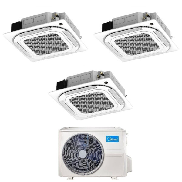 Midea M3OA-27HFN8-Q cassette-airconditioner triple-split 9+9+9