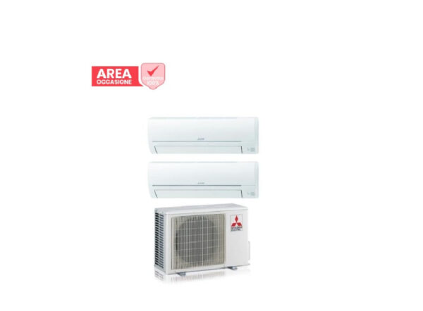 Mitsubishi Electric MSZ-AY25VGKP + MXZ-3F42VF duosplit airconditioner 2x 9.000 BTU R-32