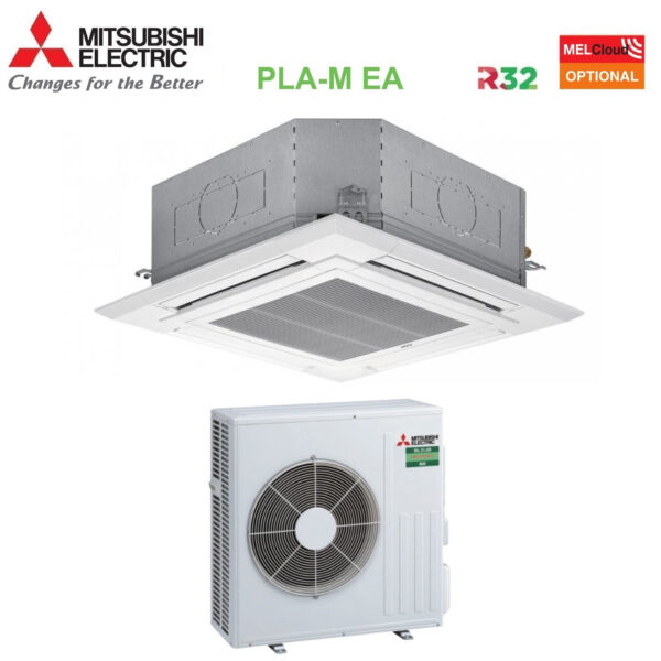Mitsubishi Electric PLA-M71EA / SUZ-M71VA cassette airconditioner 24000 Btu
