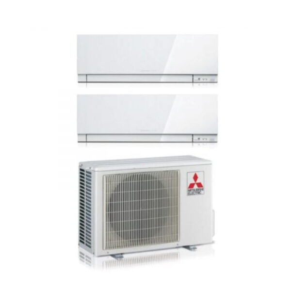 Mitsubishi Electric Kirigamine Zen dual-split airconditioner 12+12 Wi‑Fi wit