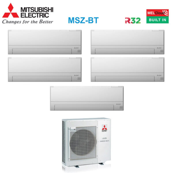 Mitsubishi Electric Penta-split Airconditioner MXZ-5F102VF 7000+7000+7000+9000+12000