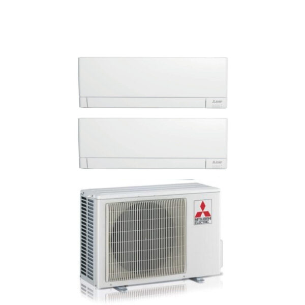 Mitsubishi Electric MSZ-AY Dual split airconditioner 12+18 (R-32, Wi‑Fi)