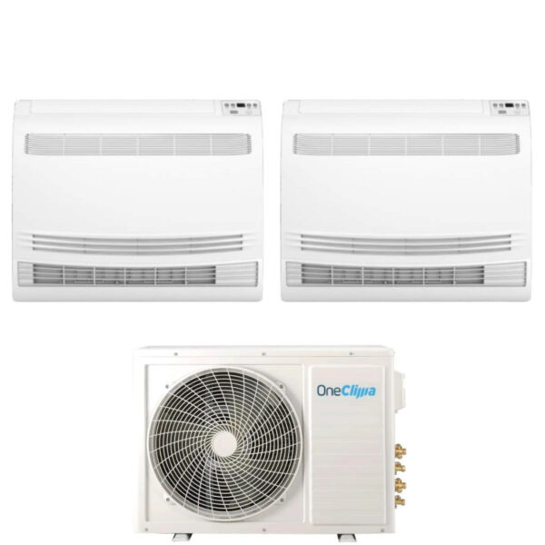 OneClima MLT18x2/Y24 dual-split console Airconditioner 2×12.000 BTU