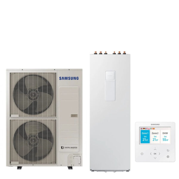 Samsung ClimateHub AE120RXYDEG/EU + AE260RNWMEG/EU warmtepomp 12 kW 260 l