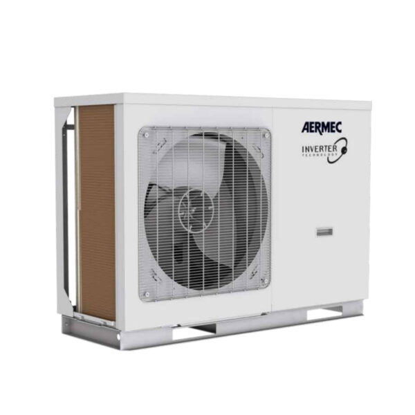 Aermec HMI160 warmtepomp 13 kW R32 driefase met Wi‑Fi