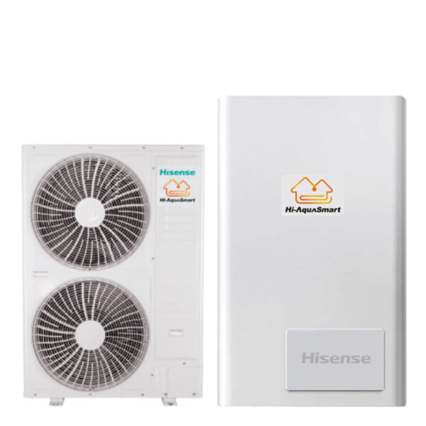 Hisense Hi-AquaSmart lucht/water-warmtepomp 12,0 kW (AHM-160UXCSAPA3 + AHW-120UCSEPA)