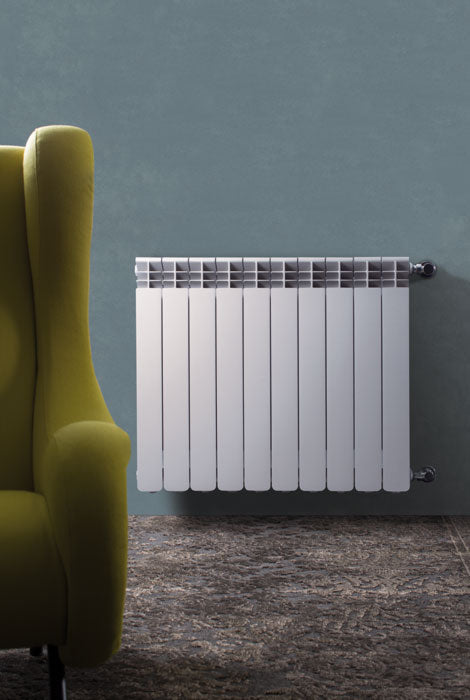 Radiatori 2000 Helyos EVO aluminium radiator 12 elementen, hartafstand 500, hoogte 578