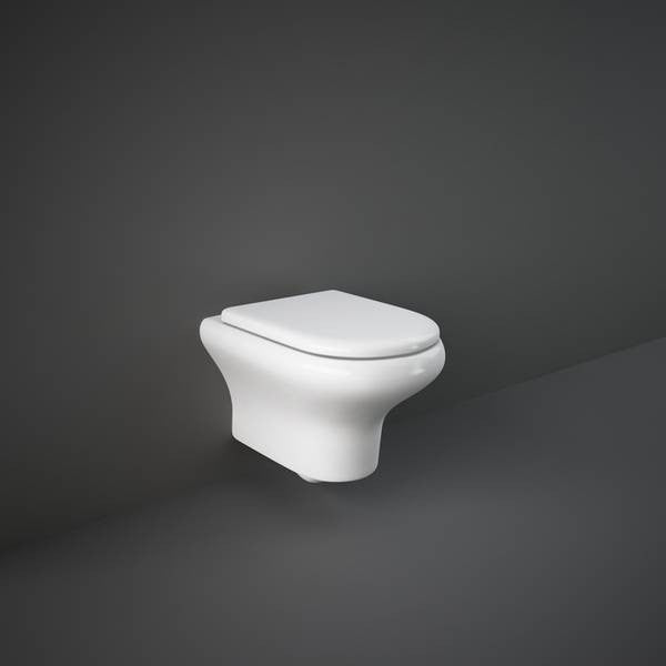 Rak Compact hangend Rimless toilet wandafvoer aansluiting 180