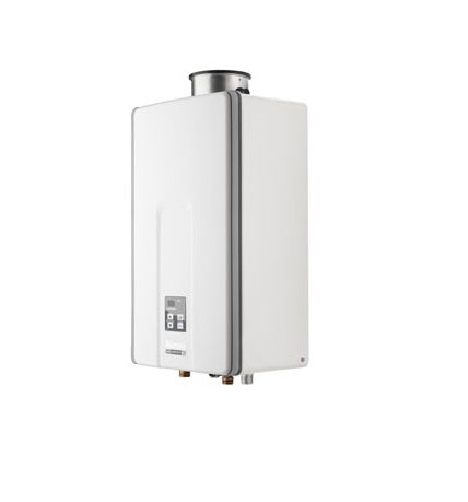 Rinnai Infinity 28i waterverwarmer binnen op aardgas met rookgasafvoerkit