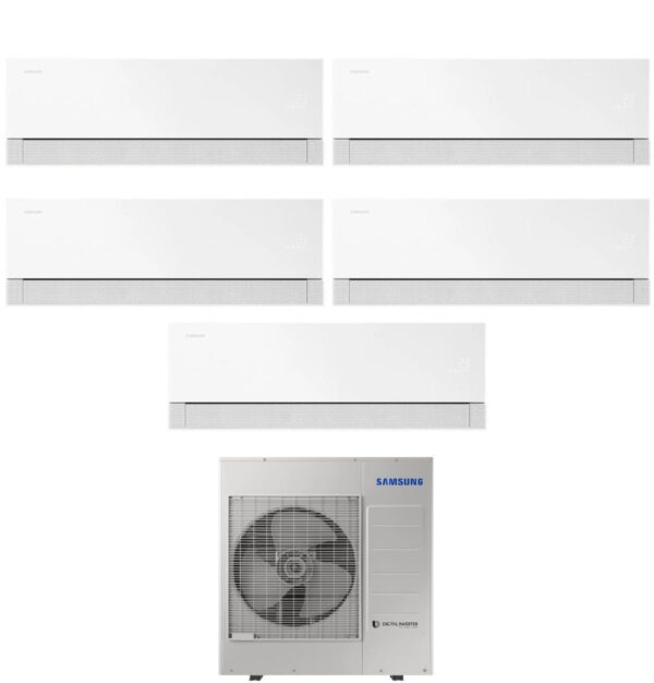 Samsung WindFree Première pentasplit airconditioner 7+9+9+12+18 Wi‑Fi
