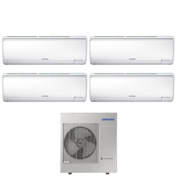 Samsung Maldives Quantum Quadri-split airconditioner 12+12+12+12 (AJ080RCJ, R-32)