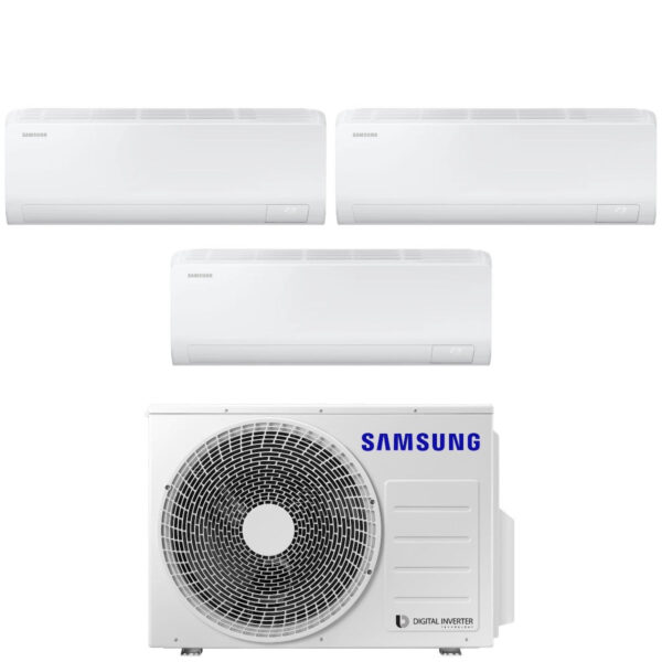 Samsung Cebu S2 Airconditioner tri-split 9+9+12 (AJ052TXJ3KG/EU) R-32 Wi‑Fi