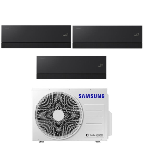 Samsung WindFree Première triple-split airconditioner 7+9+12 AJ052TXJ3KG zwart