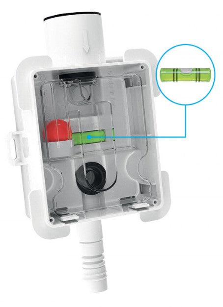 TecnoSystemi Regio droogsifon anti-geur 60 lt/h