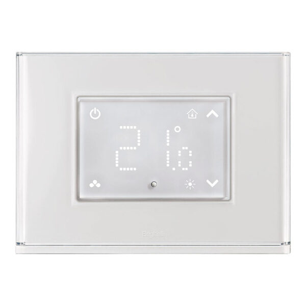 Beghelli 60047 thermostaat met touchscreen en verlichte plaat