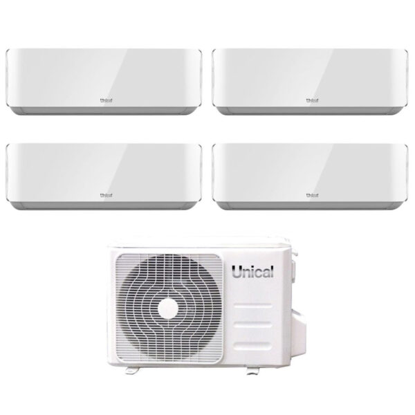 Unical AIR CRISTAL Quadri-split airconditioner 10+13+13+18 (KMX4 36HE)