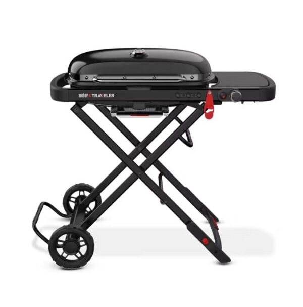 Weber Traveler Stealth Edition gasbarbecue 3,8 kW